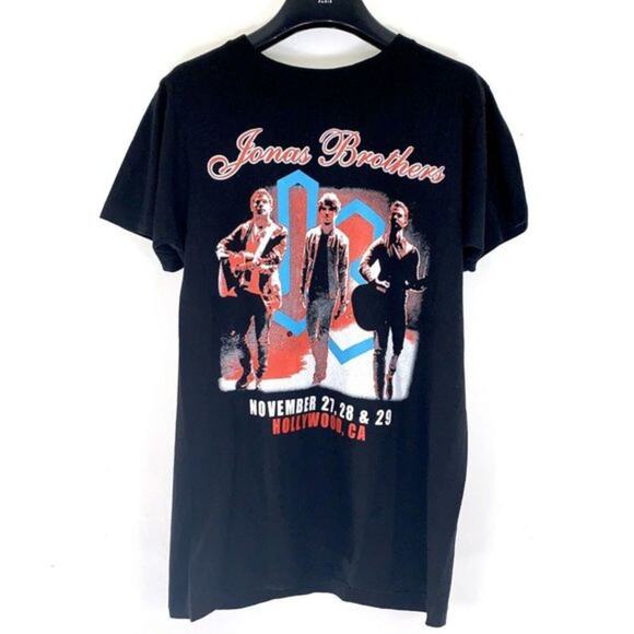 JONAS BROTHERS Hollywood Live Concert‎ T-Shirt Tee Size M - Picture 1 of 3